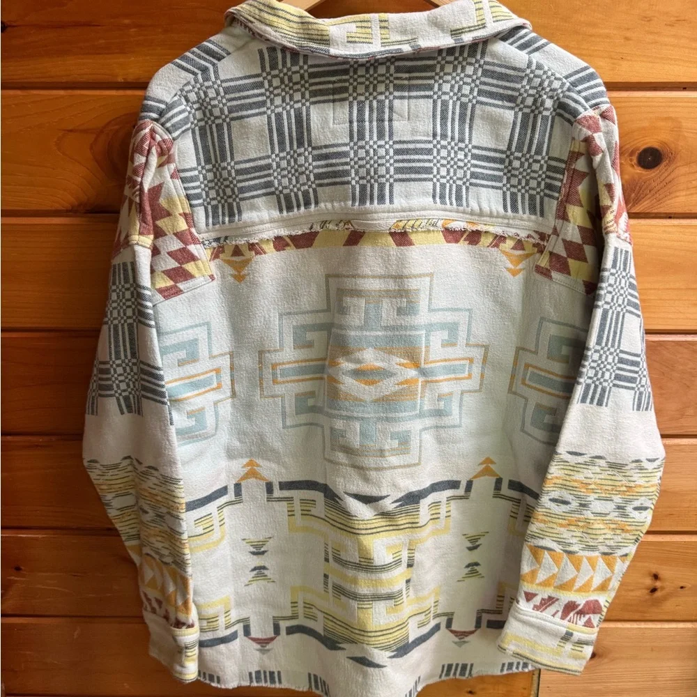 Free People Arizona Sky Pullover in Aztec - Picture 3 of 4